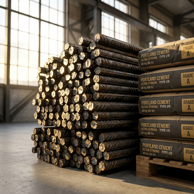 60-Grade Deformed Steel Rods